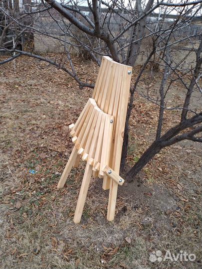 Кресло шезлонг складное