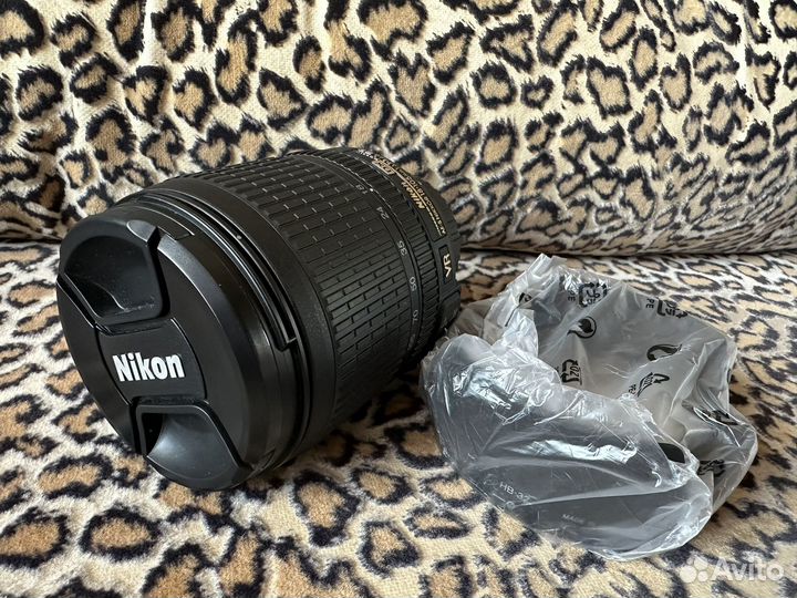 Объектив nikon dx af-s nikkor 18-105mm как новый