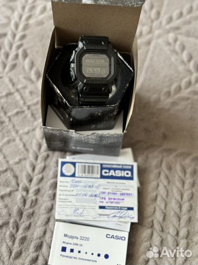 Часы Casio G-shock GXW-56BB-1E