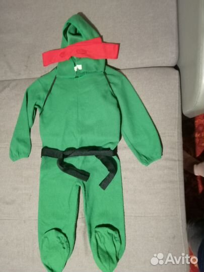 Карнавальный костюм для мальчика Черепашка нинзя