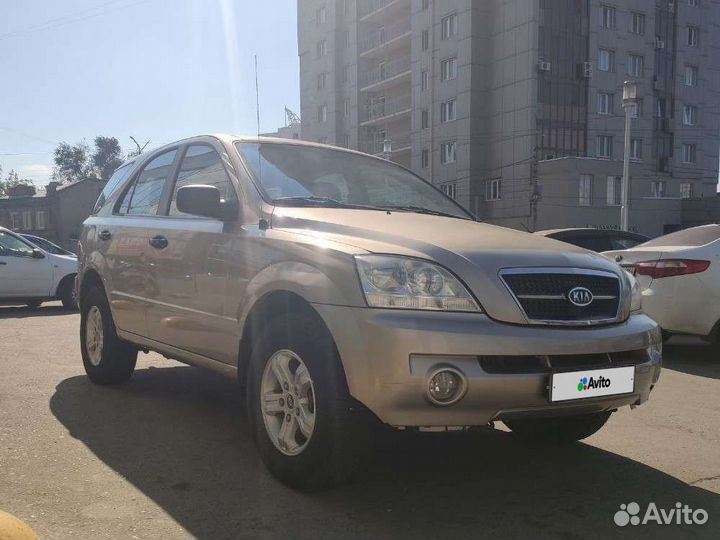 Kia Sorento 2.4 МТ, 2005, 215 000 км