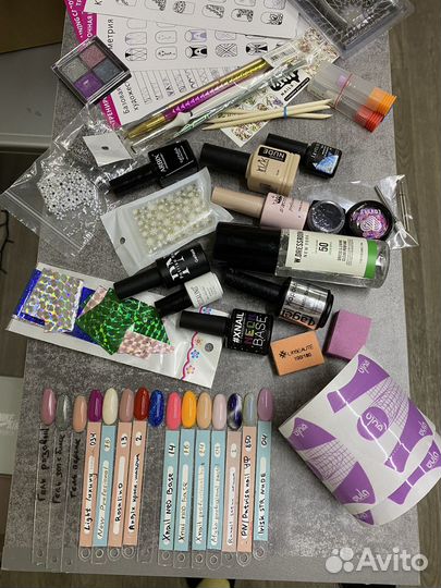 Набор всё для маникюра, наращивание ногтей