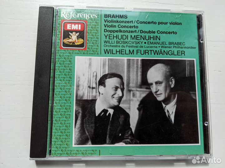 Yehudi Menuhin Wilhelm Furtwangler EMI References