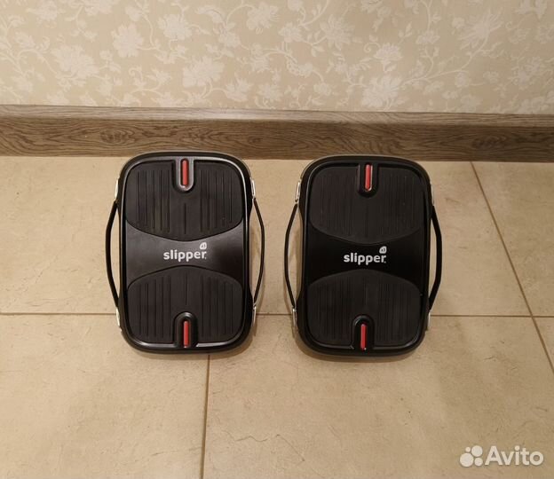 Гироролики Slipper X1 Black -Red