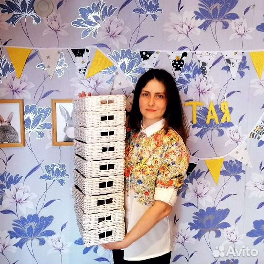 Плетёная корзинка