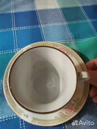 Китайская чашка с блюдцем