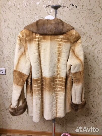 Шуба из стриженного кролика