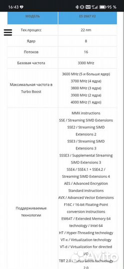 Процессор xeon e5 2667 v2 lga 2011
