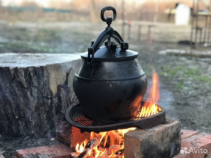 Черный афганский казан / оригинал