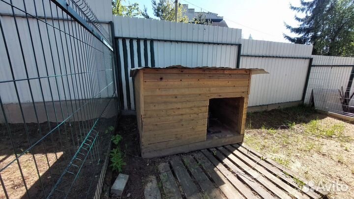 Будка для собаки утепленная