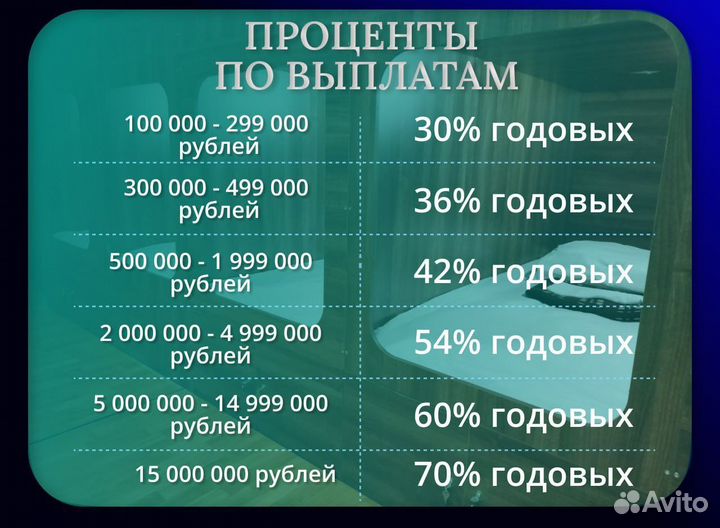 Доход от сети хостелов с гарантией