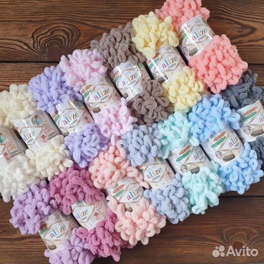 Пряжа Alize puffy