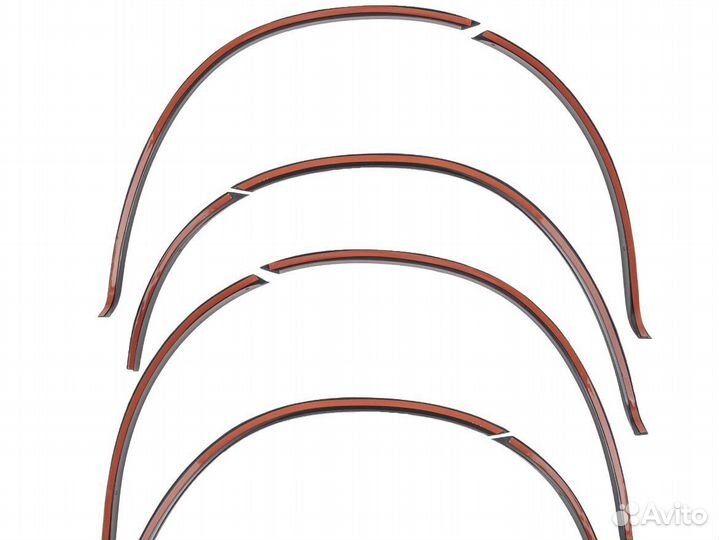 Защитные накладки на арки Granta FL / Kalina 2