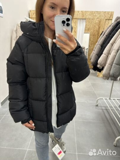 Куртка 40/42 женская с капюшоном