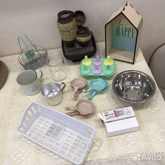 Кухонная утварь и предметы декора пакетом