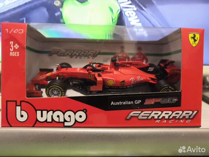 Модели formula 1 Bburago 1/43 Ferrari