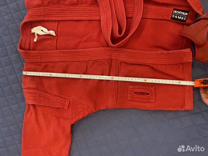 Самбовка для мальчика красная