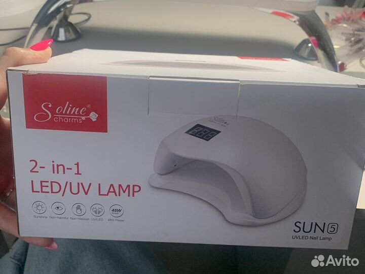 Led/uv лампа для маникюра