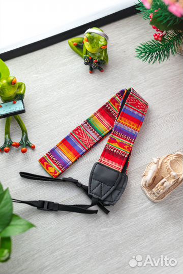 Разноцветный Ремень для Фотоаппарата (Новый)
