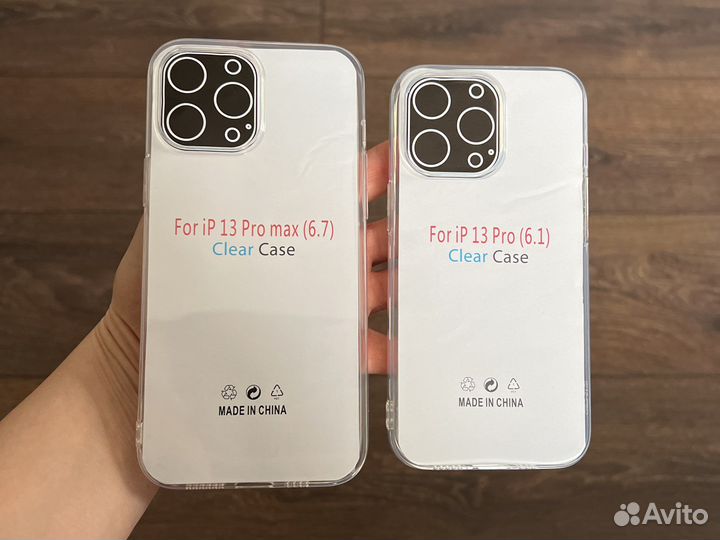 Прозрачный чехол на iPhone 13 Pro / 13 Pro Max