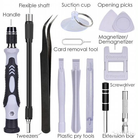 Набор отверток для ремонта телефона 138 в 1