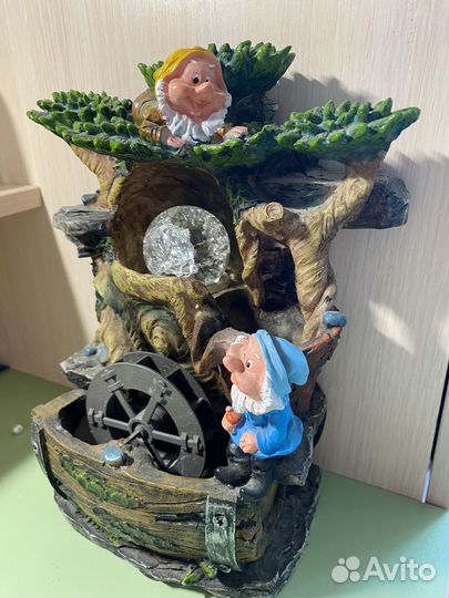 Настольный фонтан