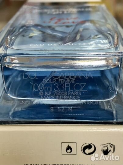 D&G Light Blue Love is love туалетная вода