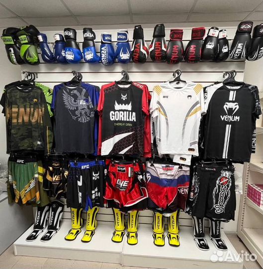 Шорты рашгард мма