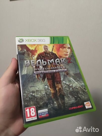 Ведьмак 2 с нюансом Xbox 360