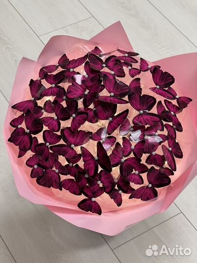 Букет с бабочками