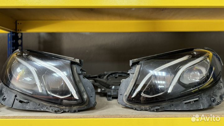 Фары на mercedes w213