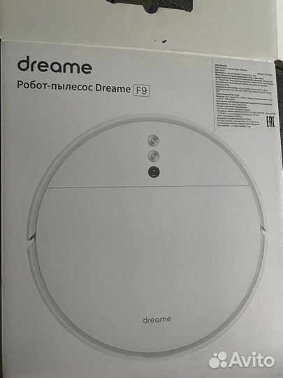 Робот пылесос dreame F9