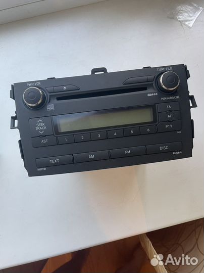 Магнитофон на toyota corolla