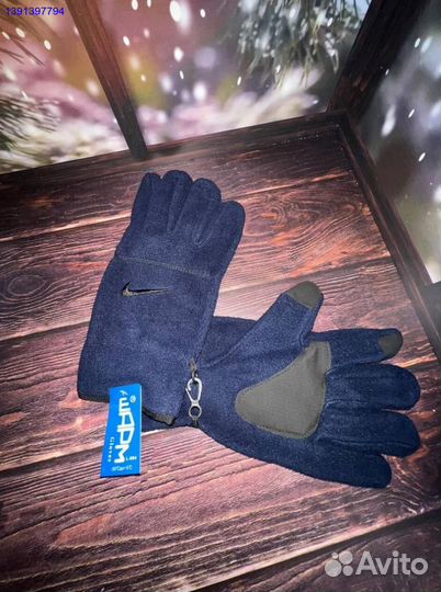 Перчатки nike флис