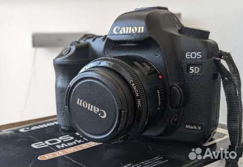 Зеркальный фотоаппарат canon 5dMark 2