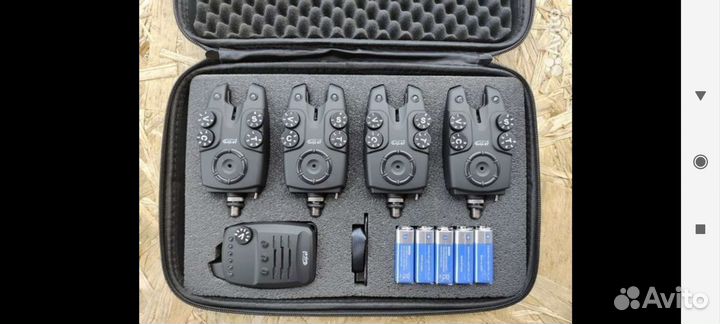 Сигнализаторы поклевки с пейджером 4+1