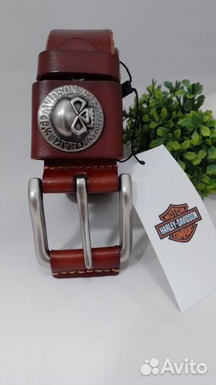 Ремни Harley-Davidson (Италия) натуральная кожа