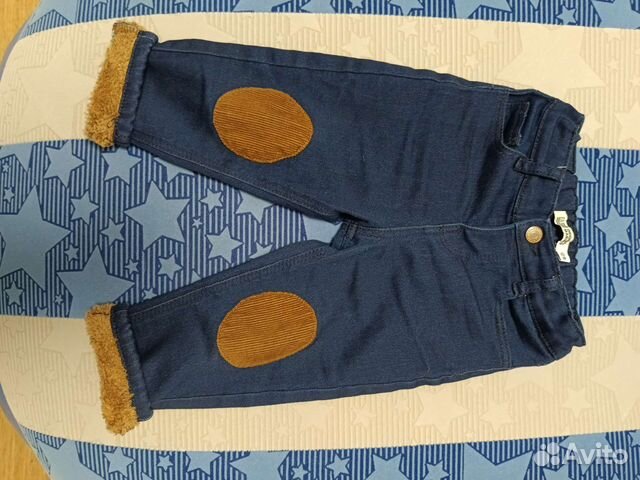 Джинсы + кофта с капюшоном на мальчика р 12/18