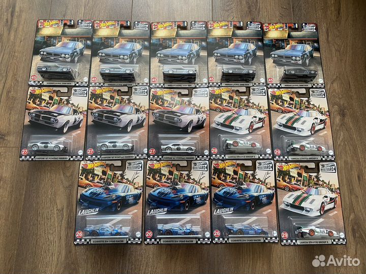 Hot Wheels Boulevard модели