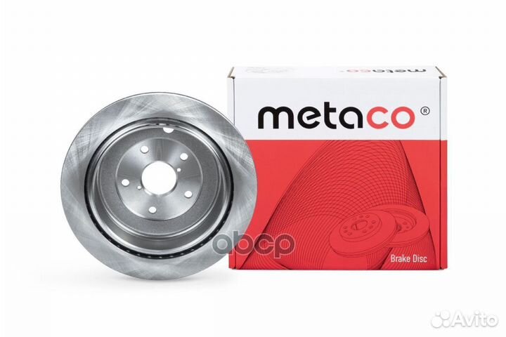 Диск тормозной задний '3060-124 metaco