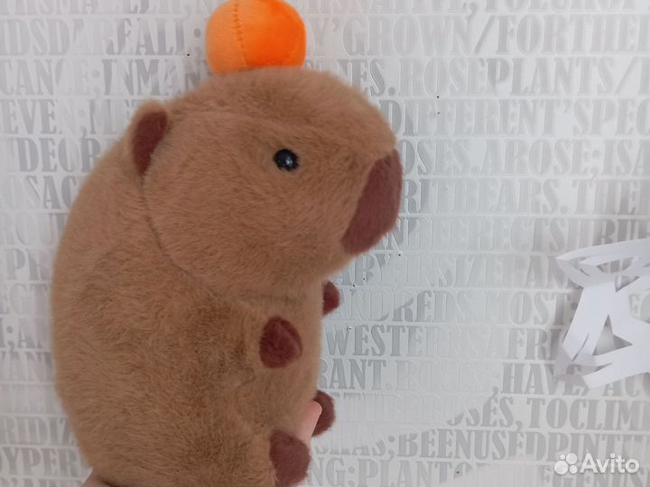 Мягкая игрушка капибара