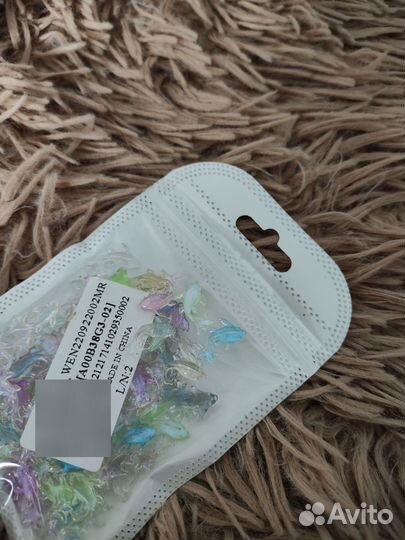 Объёмные фигурки для дизайна ногтей, рыбы