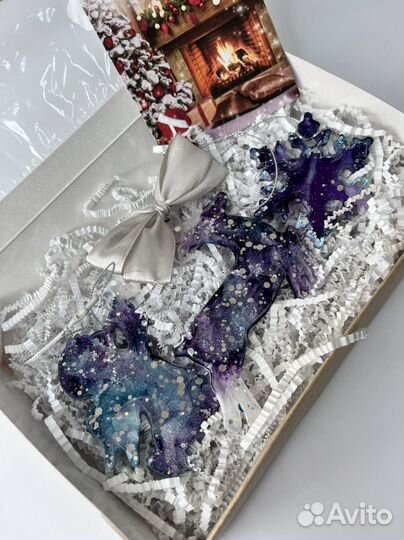 Набор елочных украшений