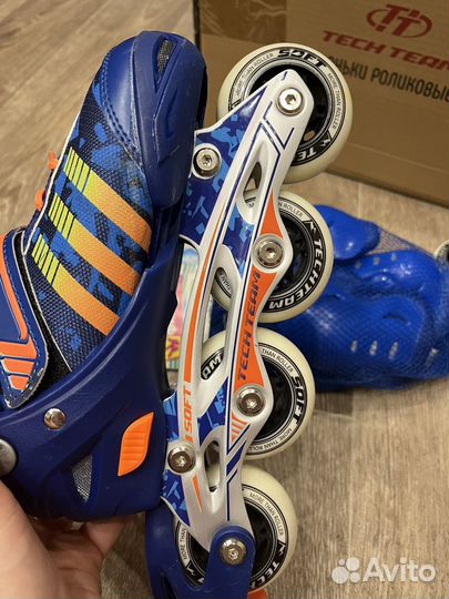 Роликовые коньки tech team