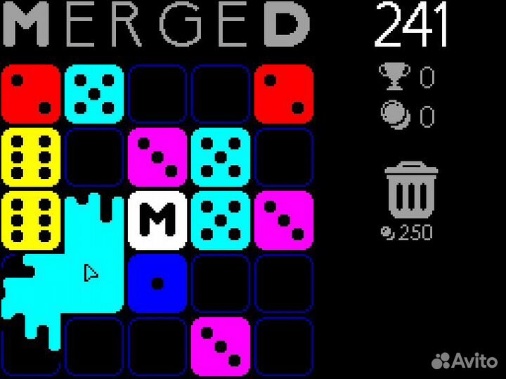 Дискета с игрой Merged для ZX Spectrum