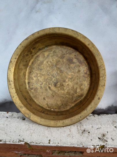 Тазики латунные