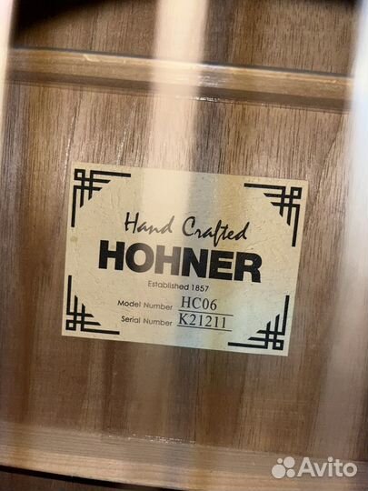 Гитара hohner hc 06