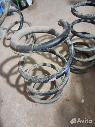 Пружины на Solaris Rio оригинал 4 шт