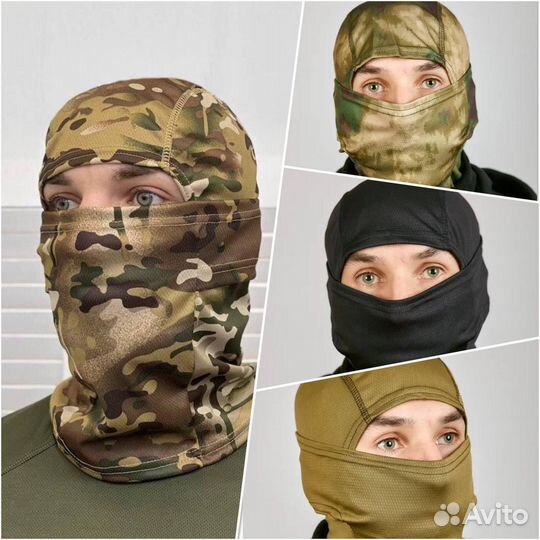 Балаклава тактическая на флисе