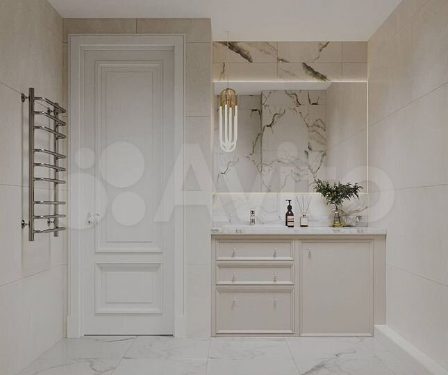 2-к. квартира, 52 м², 4/6 эт.